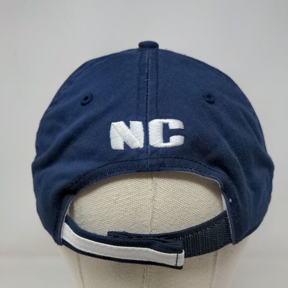 Topsail Island North Carolina Strapback Hat Blue OSFA Adjustable Embroidered - Picture 5 of 7